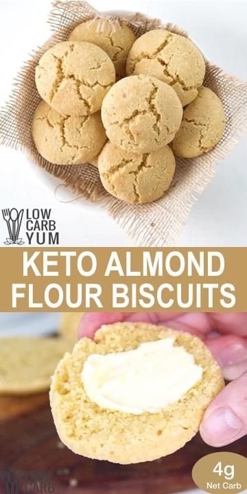 Galletas de Almendra Keto