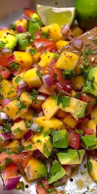 Ensalada de mango