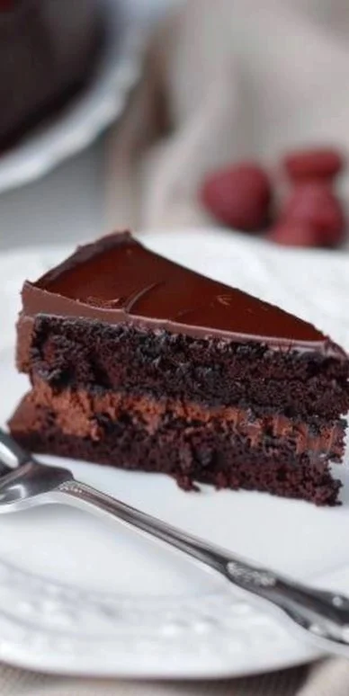 Torta de chocolate sin harina, postre delicioso y fácil de hacer