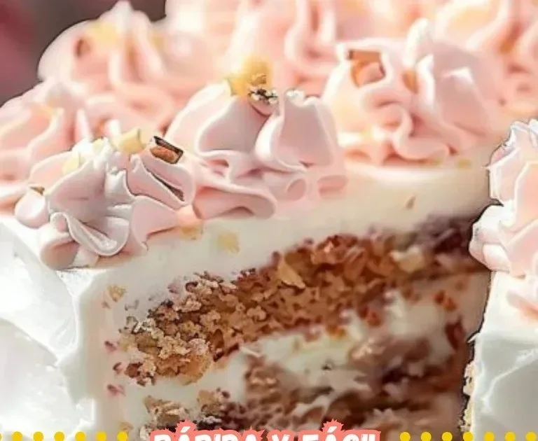 Imagen de una Torta Especial decorada y lista para servir.