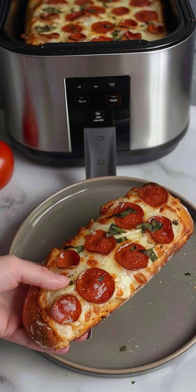 Pizza de Pan Francés