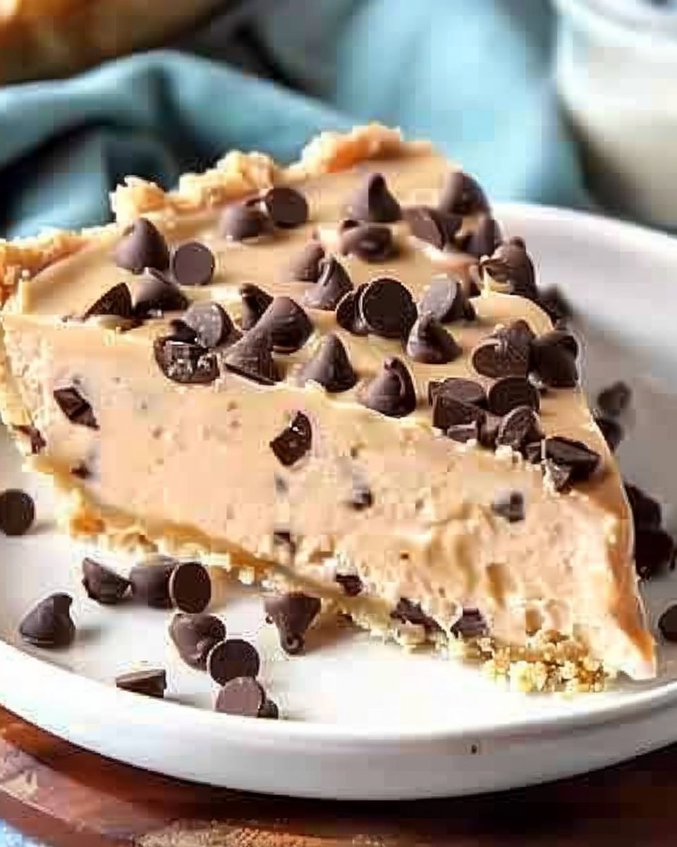 Peanut Butter Chocolate Chip Pie