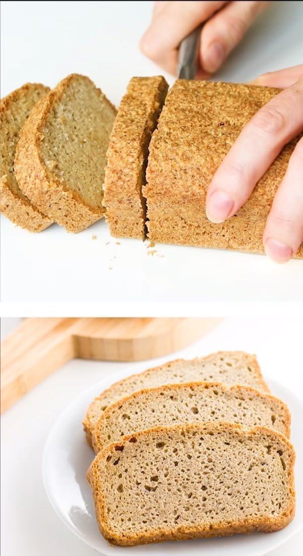 Receta de Pan Bajo en Carbohidratos - Pan de Harina de Almendra