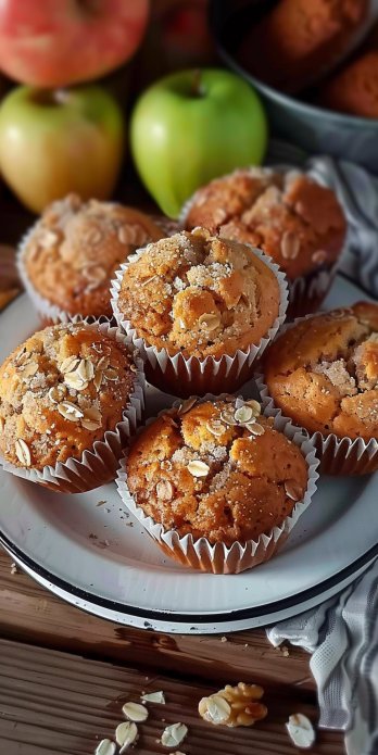 Muffins de manzana