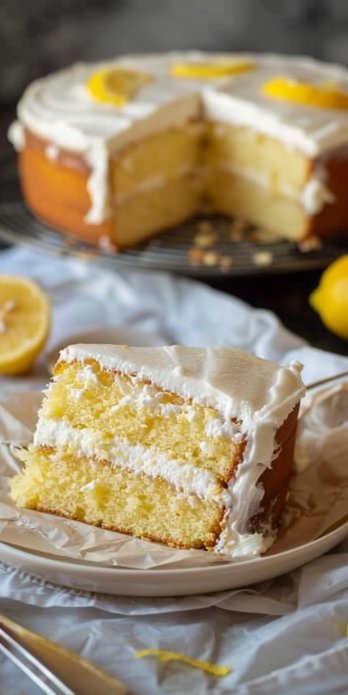 Recipe for Fluffy Lemon Cake