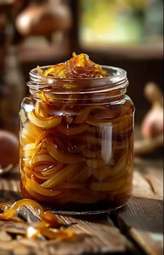 Caramelized Onions in Jar