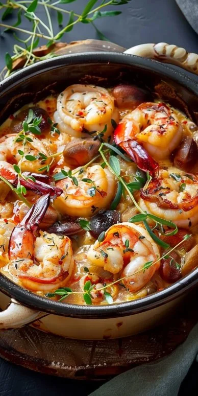 Cazuelas de Mariscos