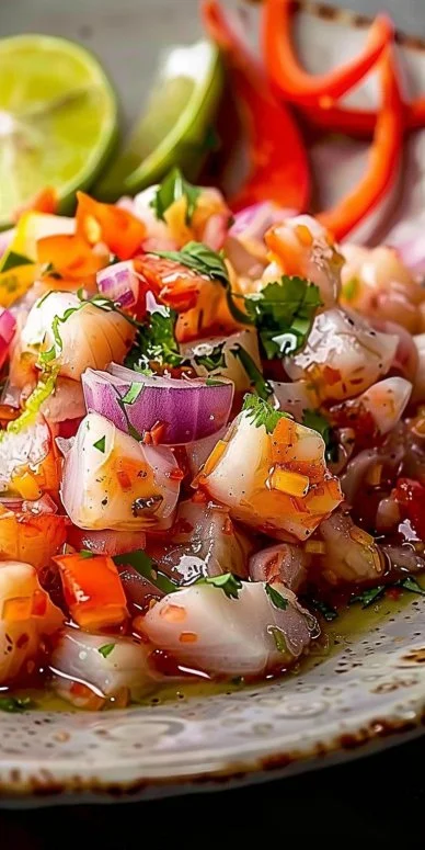 Ceviche Peruano Clásico
