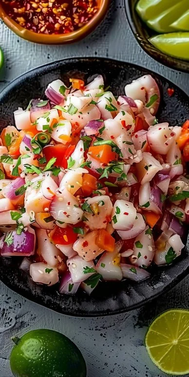 Ceviche Peruano Clásico