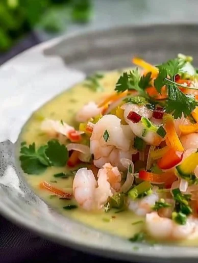 Ceviche Peruano Con Leche De Tigre