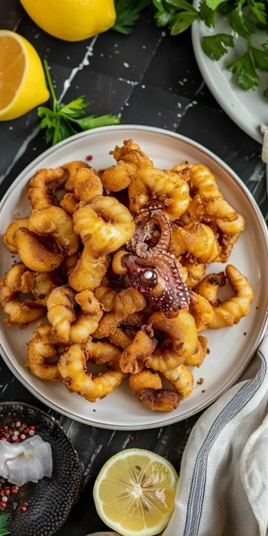 Chocos Fritos (o Sepia) al Estilo de Huelva