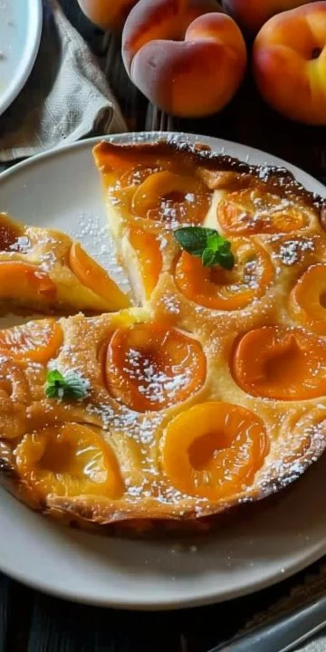 Clafoutis de albaricoques fácil