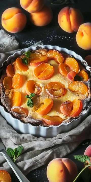 Clafoutis de Albaricoques: Un Postre Francés que Enamora