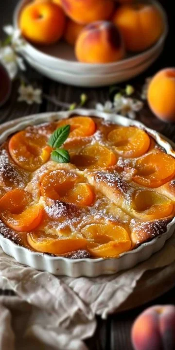 Clafoutis de Albaricoques: Un Postre Francés que Enamora