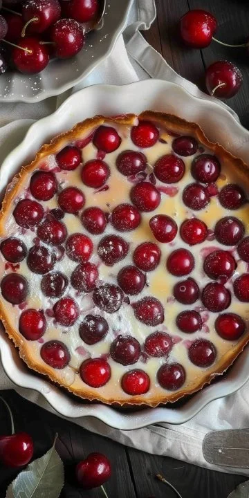 Clafoutis de Cerezas