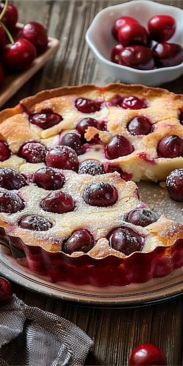 Clafoutis de cerezas