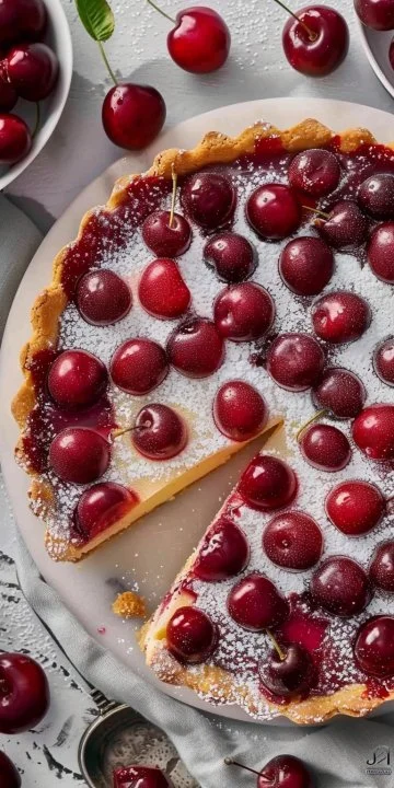 Clafoutis de cerezas