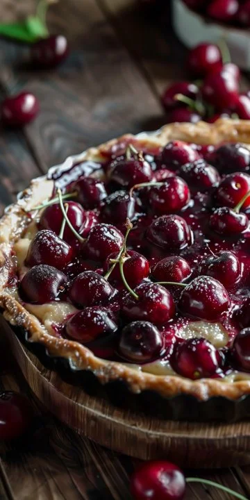 Clafoutis de cerezas