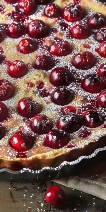 Clafoutis de cerezas