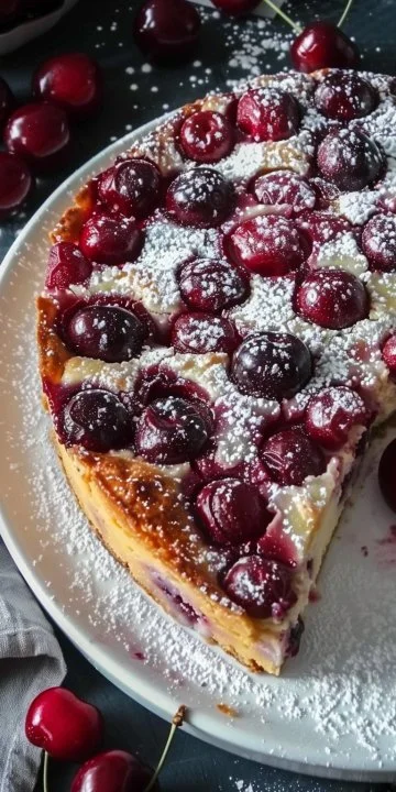 Clafoutis de Cerezas