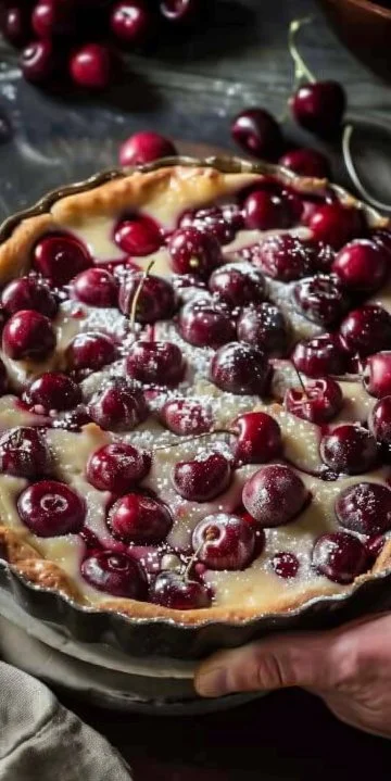 Clafoutis de Cerezas: Un Postre Francés Irresistible