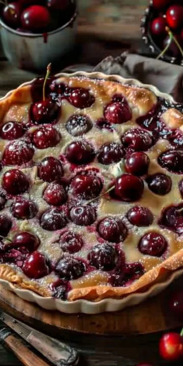 Clafoutis de Cerezas: Un Postre Francés Irresistible