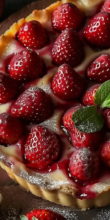 Clafoutis de Frambuesas Fácil