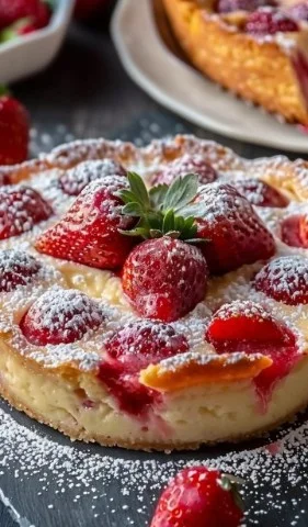 Clafoutis de Fresas