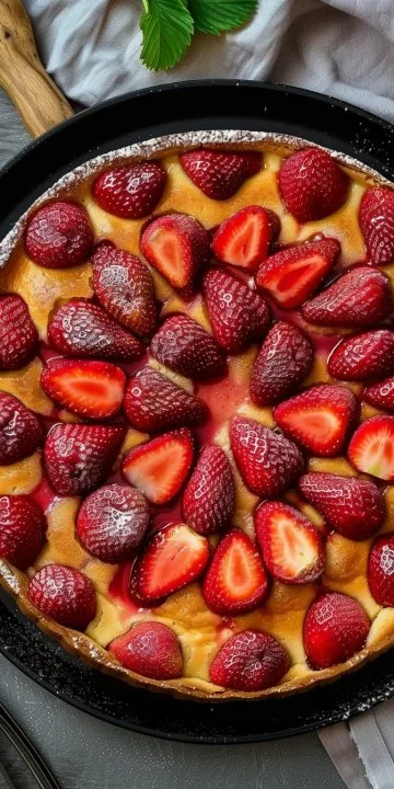 Clafoutis de Fresas