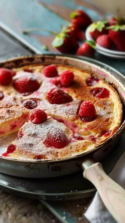 Clafoutis de Fresas