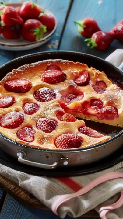 Clafoutis de Fresas