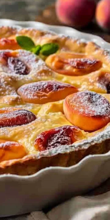 Clafoutis Rápido de Albaricoque