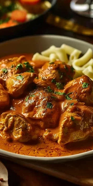 Clásico Pollo Paprikash