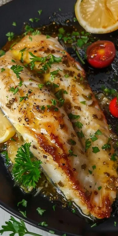 Cómo hacer filete de pescado al ajillo