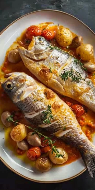 Corvina Al Horno a La Mediterránea