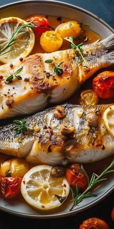 Corvina Al Horno a La Mediterránea