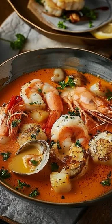 Crema de Mariscos