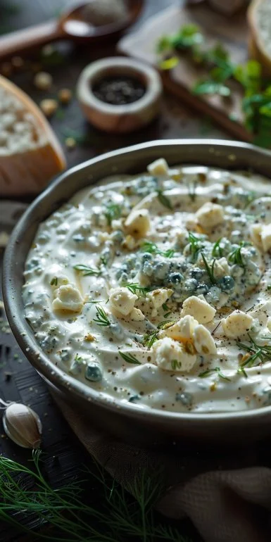 Crispy Gorgonzola Cream