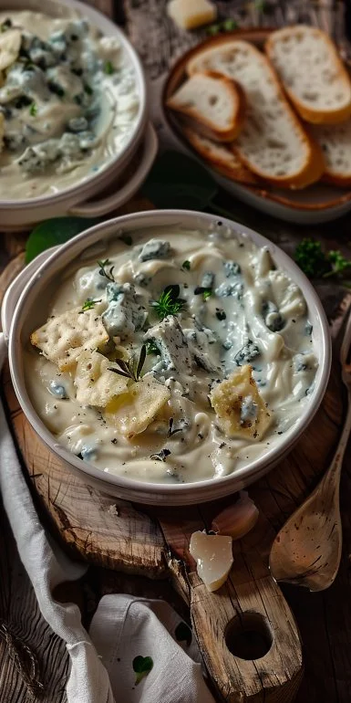 Crispy Gorgonzola Cream