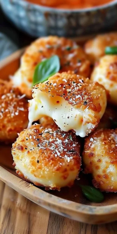 Crispy Mozzarella Bites