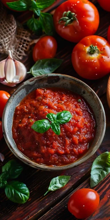 Delicious Homemade Tomato Salsa