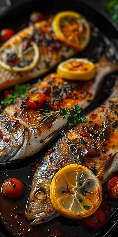 ¡El mejor pescado al horno mediterráneo! Fácil