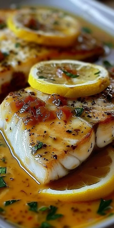 Filete de Pescado con Salsa de Mostaza y Limón: Una Increíble Receta Esencial