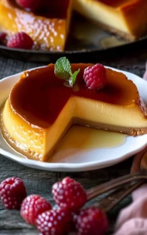 Flan Pâtissier Casero Exquisito