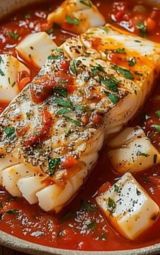 Merluza en Salsa Marinera