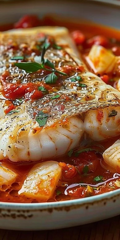 Merluza en Salsa Marinera