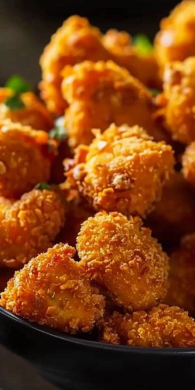 Nuggets crocantes al horno jugosos