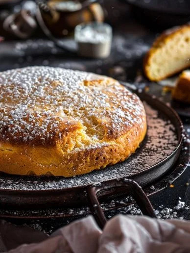 Pan de Elote fresco y dorado, un postre mexicano tradicional