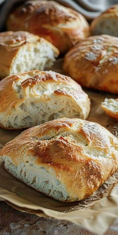 Porción de Pan De Papa recién horneado, un clásico de la gastronomía