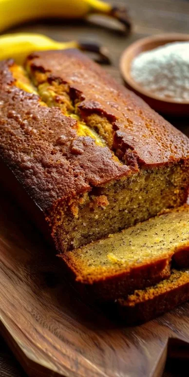 Pan de Plátano sin Harina